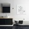 Stupell Industries Fresh Bathroom Sink Botanicals Canvas By Lettered and Lined